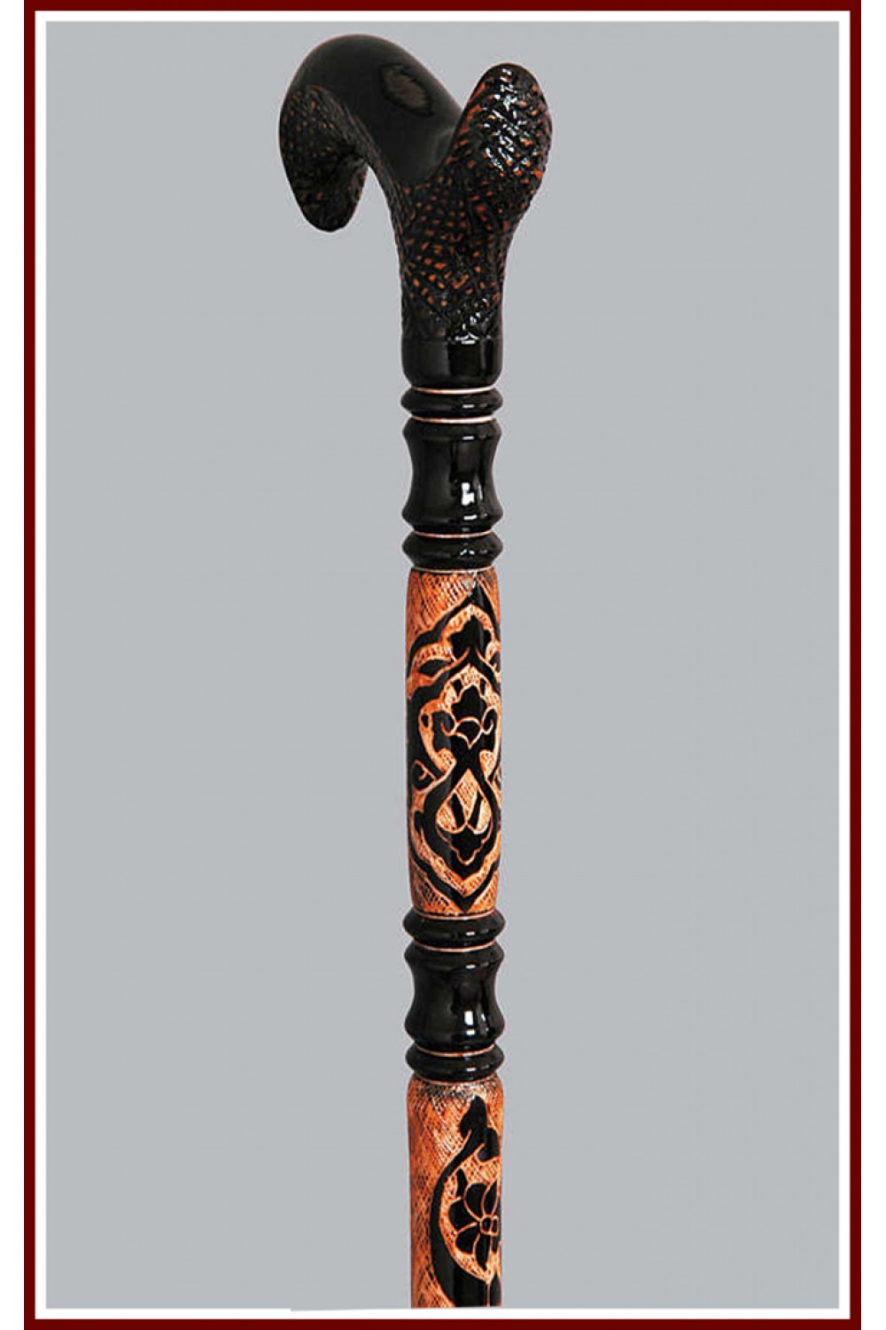 Özel Baston Osmanlı Motif İşlemeli Devrek Bastonu ÖZL08